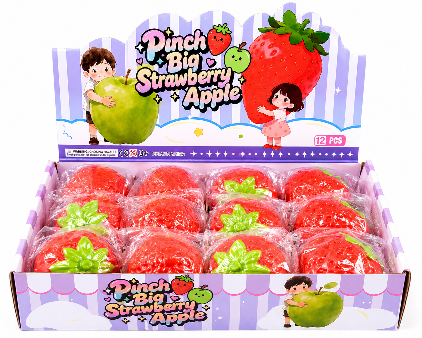PINCH BIG STRAWBERRY SQUISHY