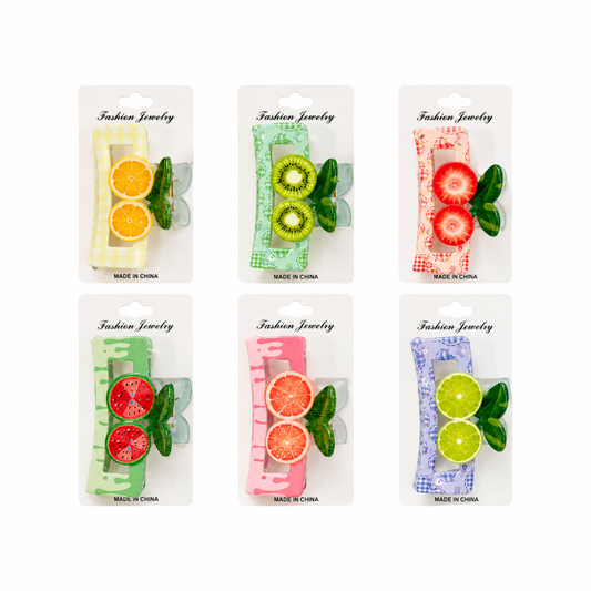 FRUITY HAIR CLIP