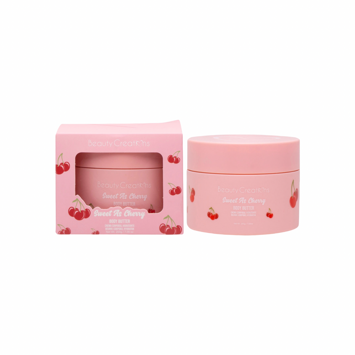 Beauty Creations Cherry Body Butter, mantequilla corporal de cereza