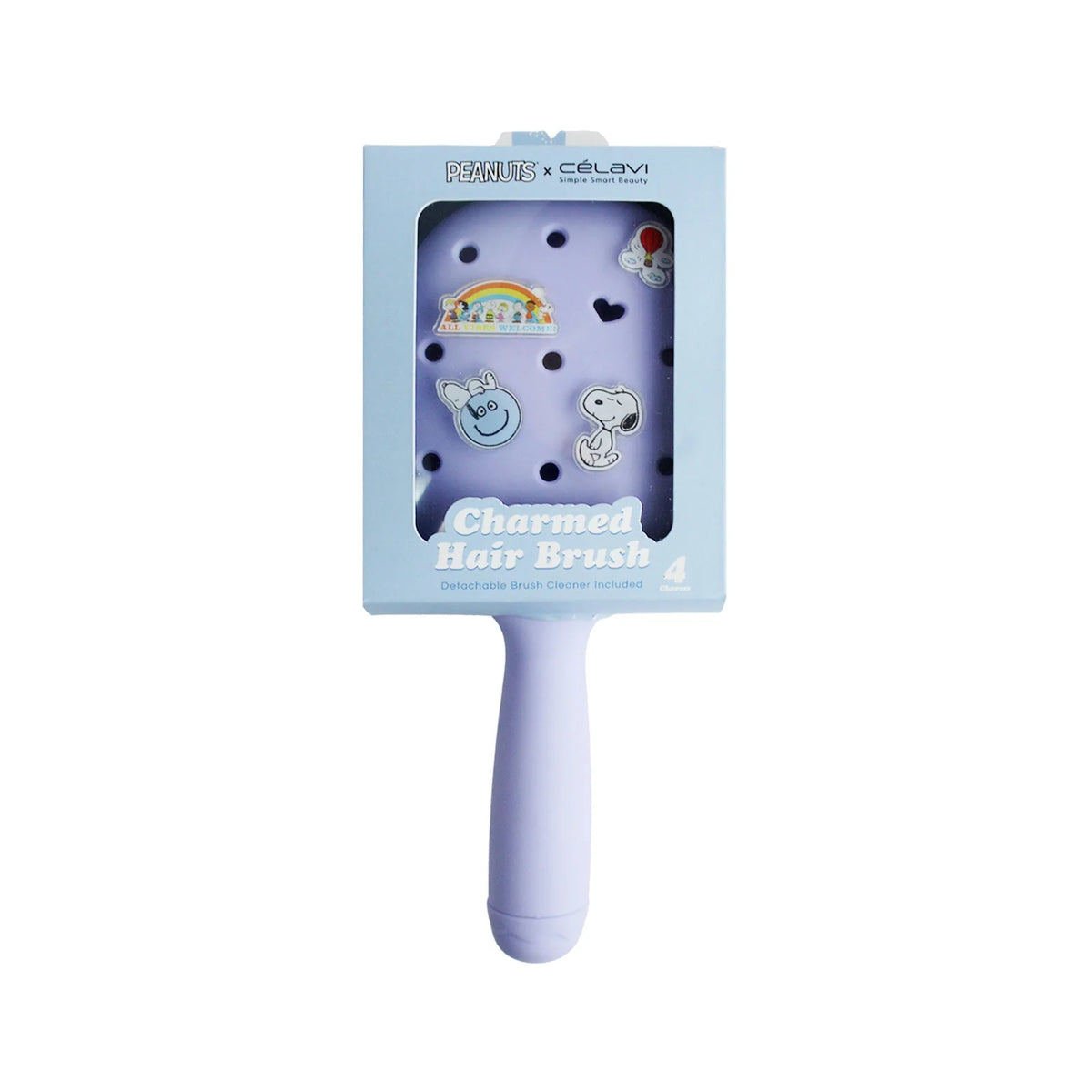 Peanuts Everyday Charm Hair Brush Blue