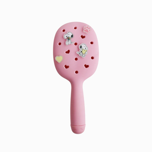 Peanuts Everyday Charm Hair Brush Pink