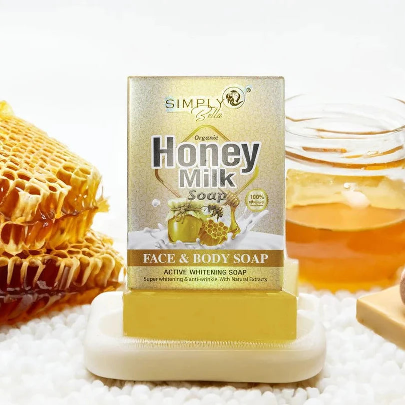 SIMPLY BELLA - HONEY MILK 100% NATURAL SOAP
