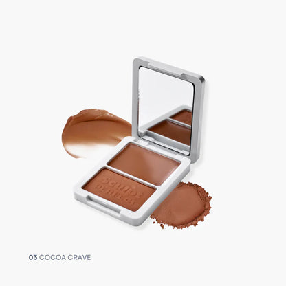 OZ LAB SCULPT PERFECT CREAM + POWDER CONTOUR BRONZER DUO
