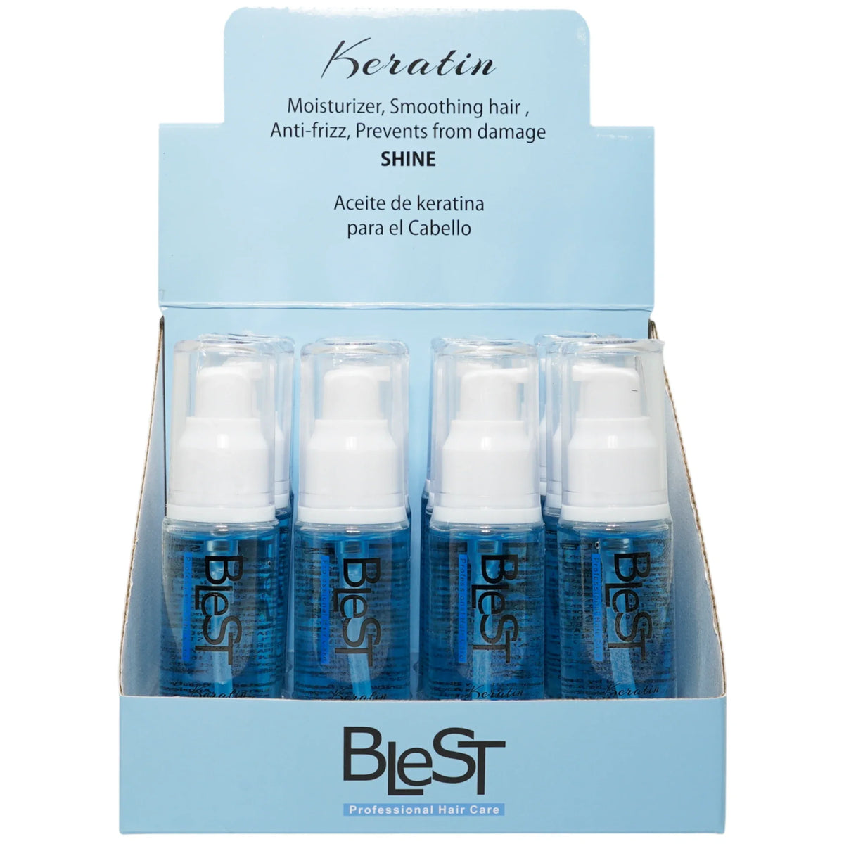 BLEST aceite de queratina anti-frizz para el cabello