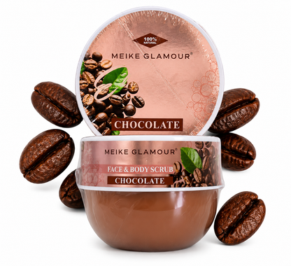 MEIKE GLAMOUR CHOCOLATE FACE & BODY SCRUB
