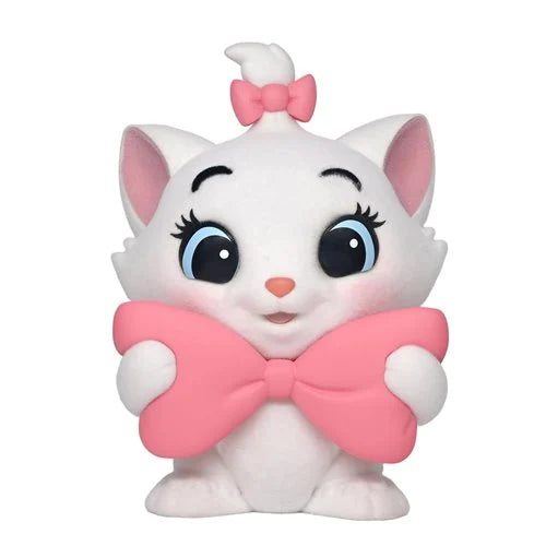Marie with Pink Bow Flocked PVC Figural Bank
