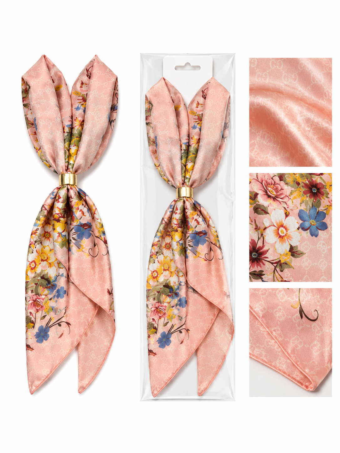LUXE FLORAL TWILLY SCARF