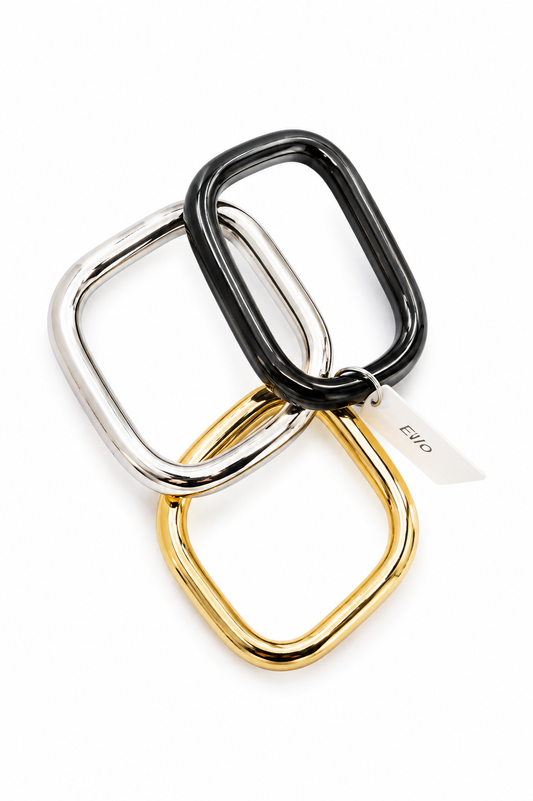 GEOMETRIC CUFF BRACELET SET