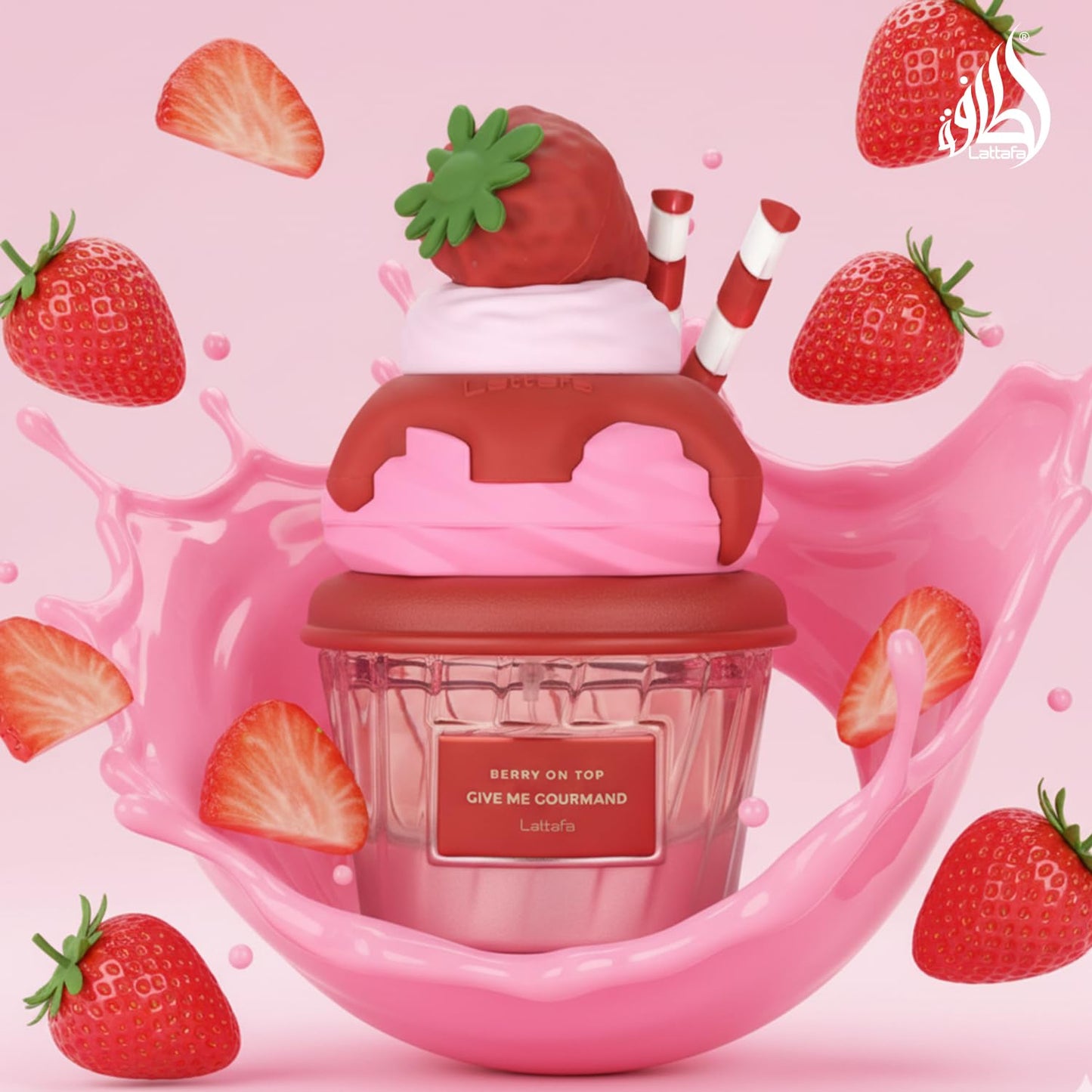 GIVE ME GOURMET TRAVEL SIZE STRAWBERRY PERFUME