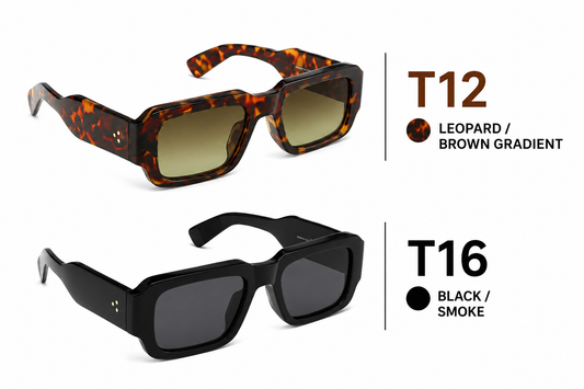Square Color Sunglasses