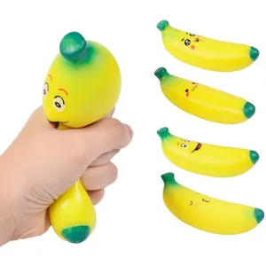 Banana Squishy Toy Soft