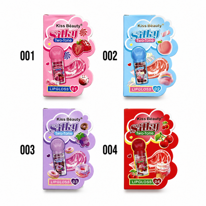 SILKY LIP GLOSS 2-TONE