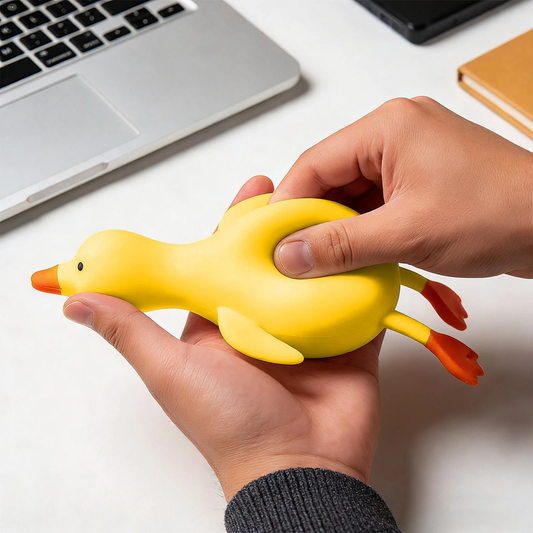 PINCHING DUCK SQUEEZY IT!