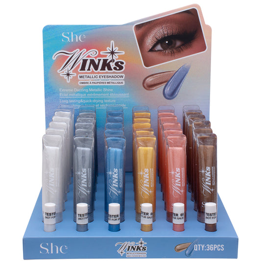She Makeup Winks Metallic Eyeshadow