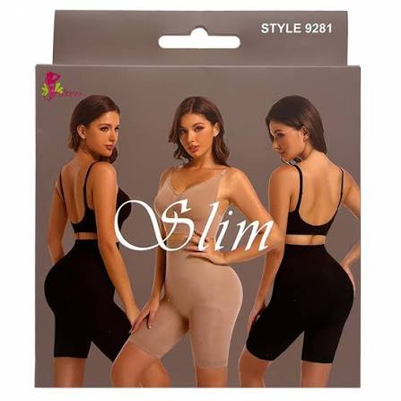 slim shapewear pant black