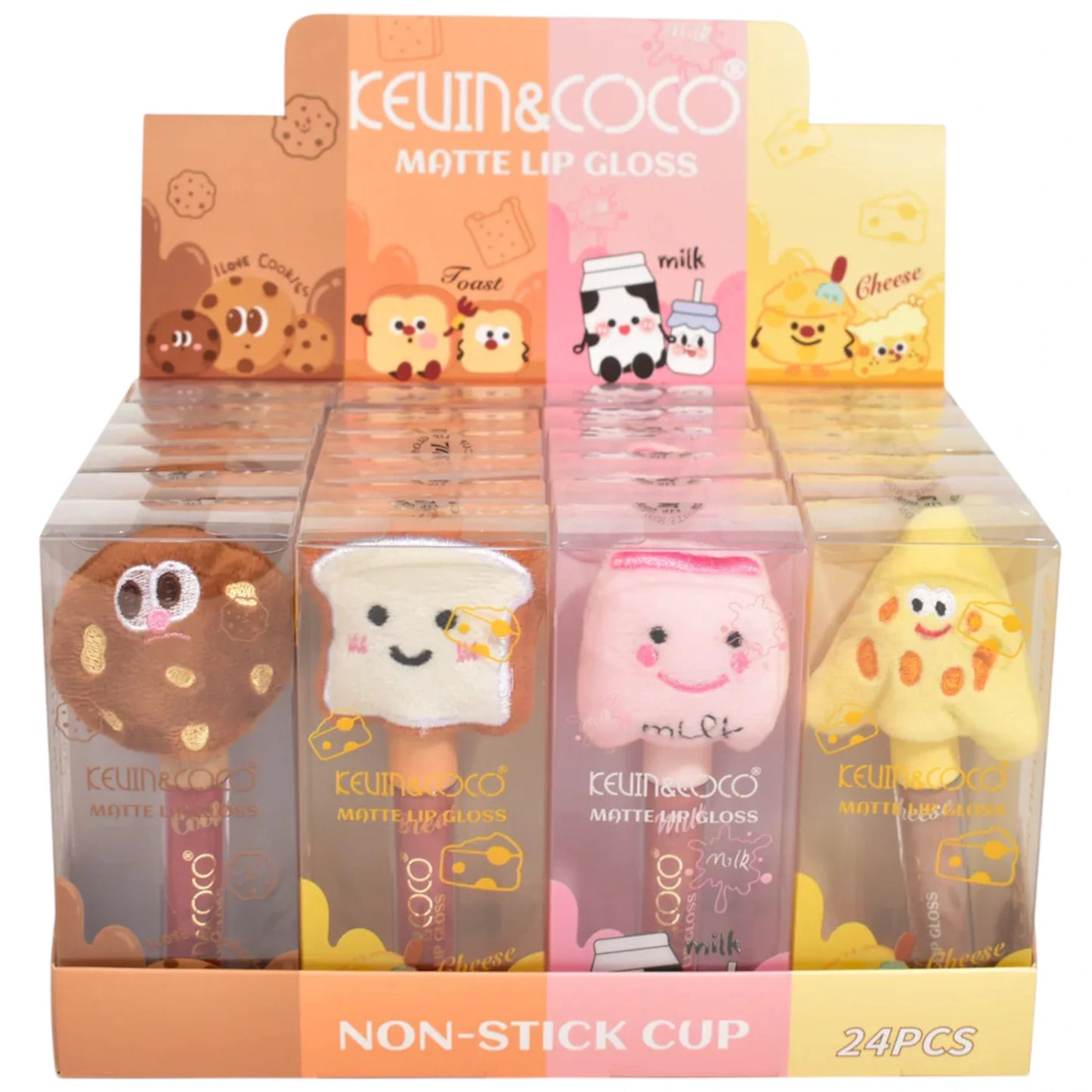 BRILLO DE LABIOS MATE PLUSH KEVIN & COCO