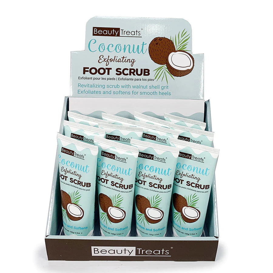 Beauty Treats Coconut Exfoliating Foot Scrub